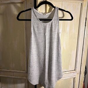 Gray Sleeveless Women's Top